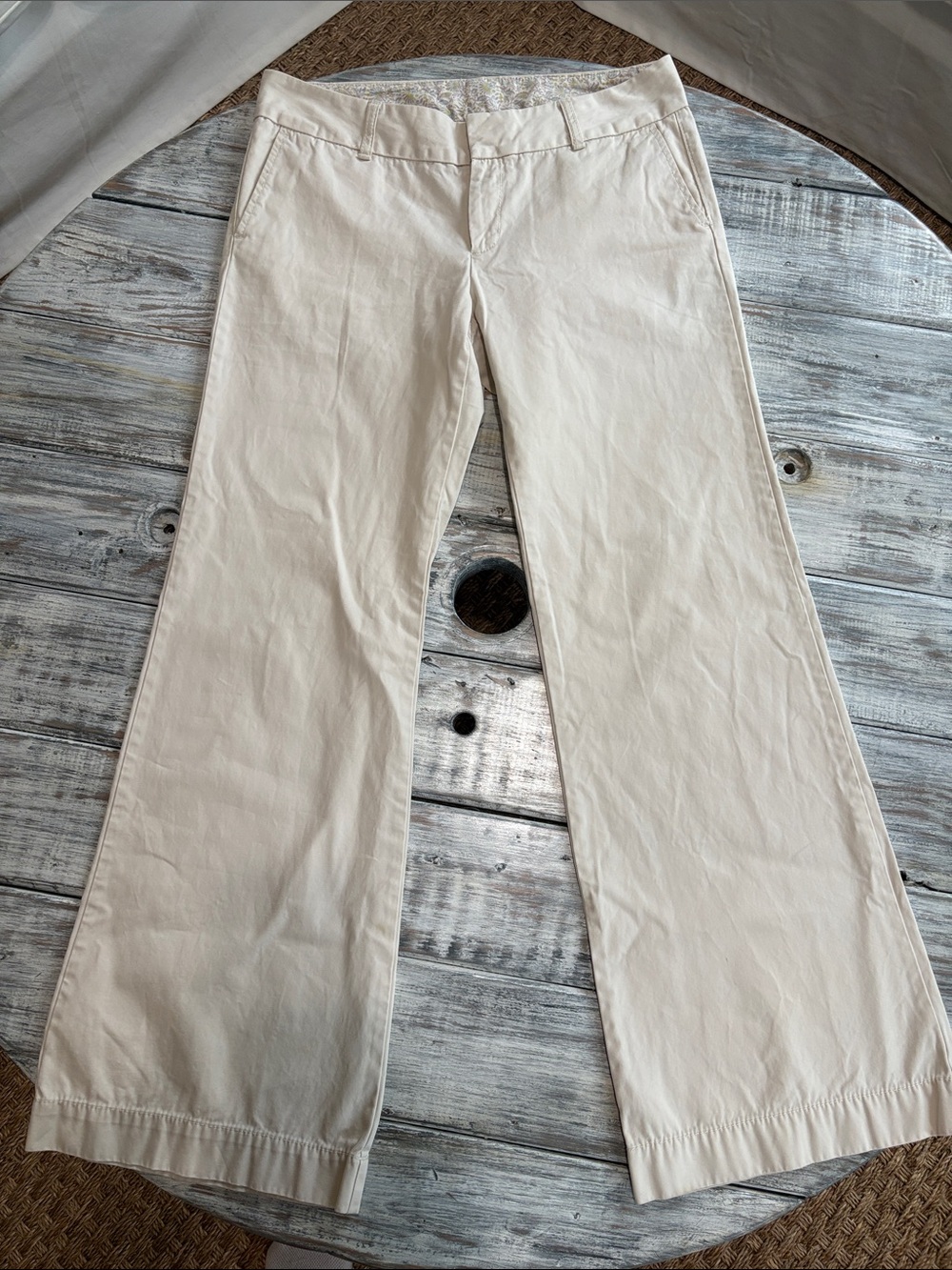 As new, GAP 100% cotton khakis, size 12 long